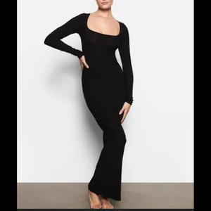 Skims Soft Lounge Long Sleeve Dress